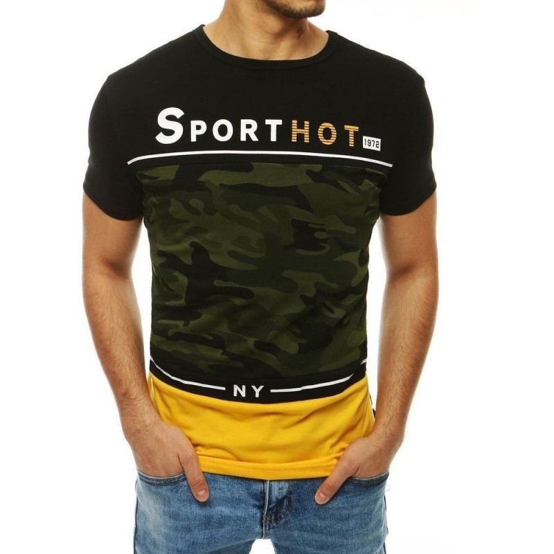 Pánske tričko s potlačou RX4150 - zelené