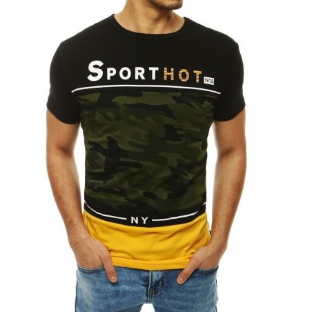 Pánske tričko s potlačou RX4150 - zelené