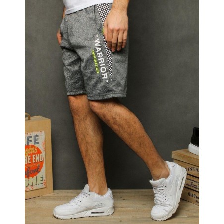 Teplákové pánske kraťasy SX1172 - svetlosivé