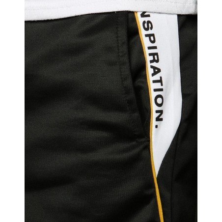 Čierne pánske teplákové kraťasy SX1176