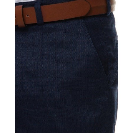 Tmavomodré pánske chino nohavice UX2513