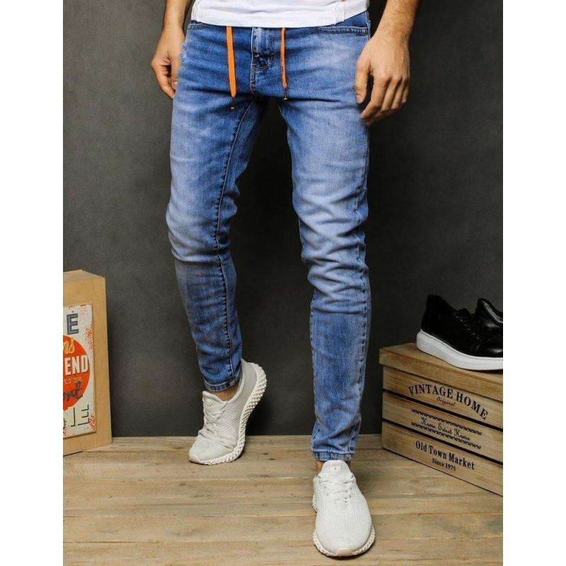 Pánske džínsy UX2481 - modré