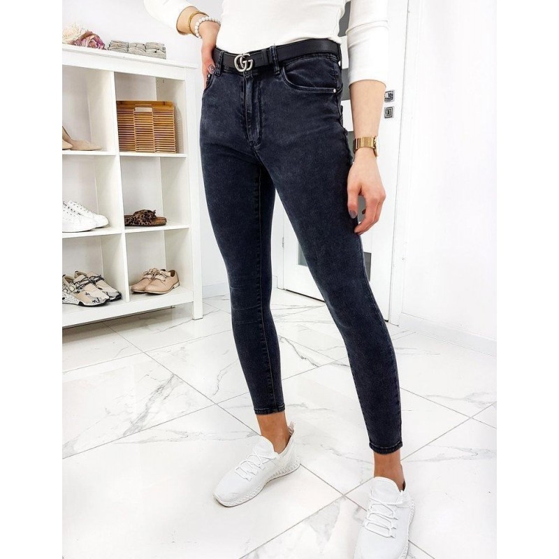 Čierne dámske rifle Skinny Fit CAMSON II UY0367