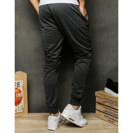 Tepláky pre mužov UX2542 - grafitové