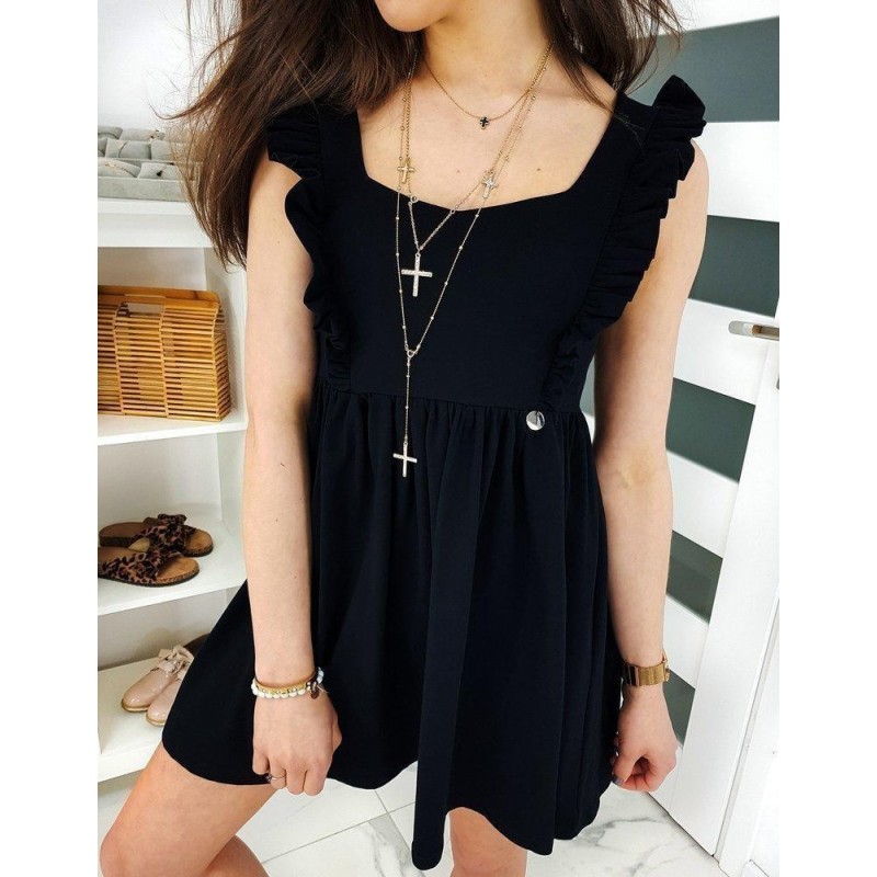 Dámske šaty VALENCIA EY1192 - čierne