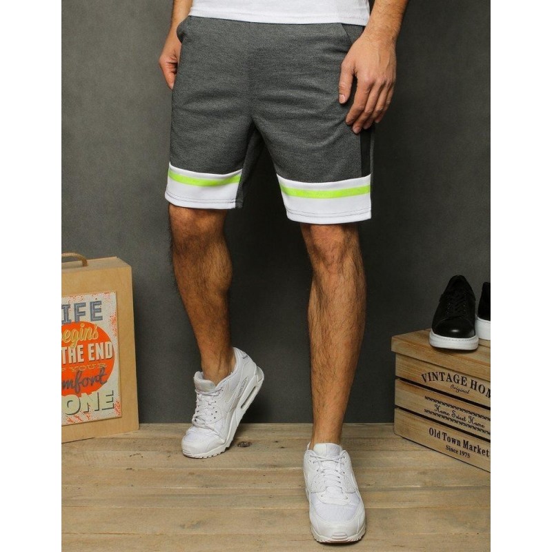 Pánske teplákové kraťasy SX1161 - čierne