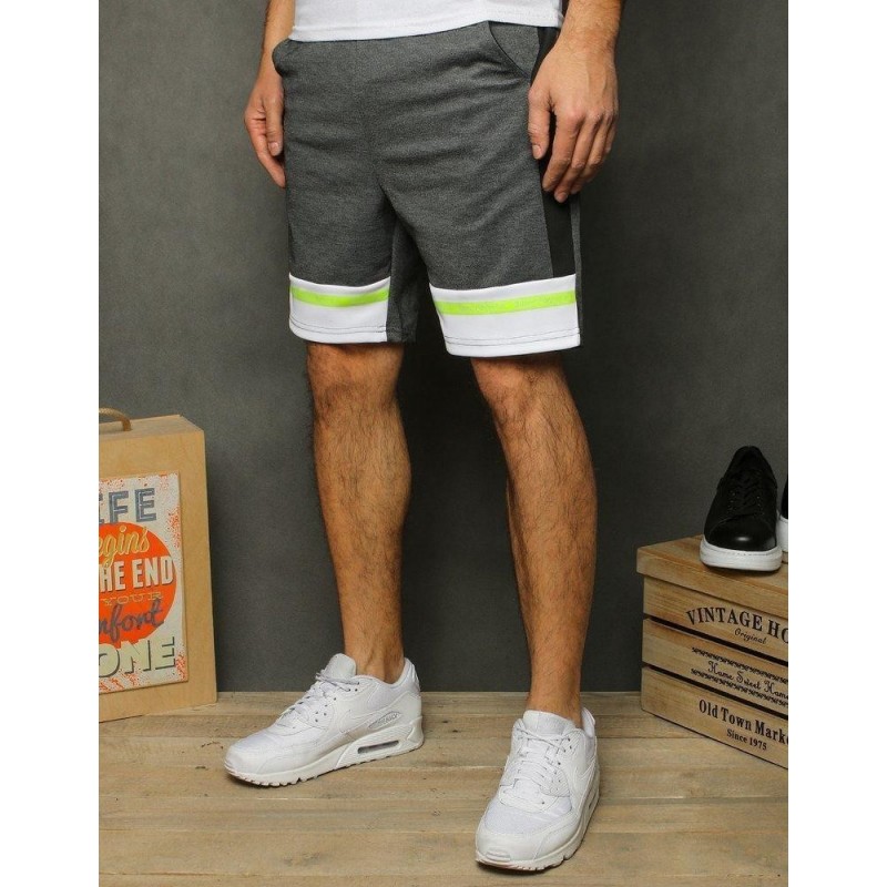 Pánske teplákové kraťasy SX1161 - čierne