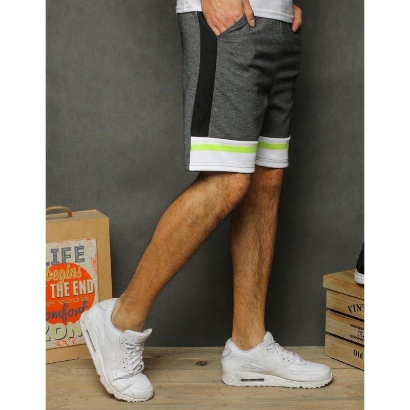 Pánske teplákové kraťasy SX1161 - čierne