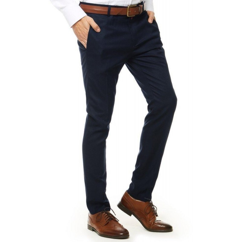 Tmavomodré pánske nohavice UX2548