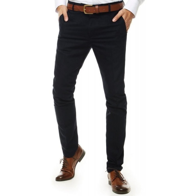 Tmavomodré nohavice pre pánov UX2554