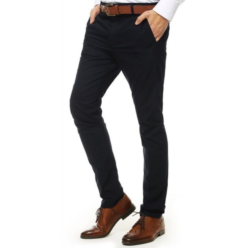 Tmavomodré nohavice pre pánov UX2554