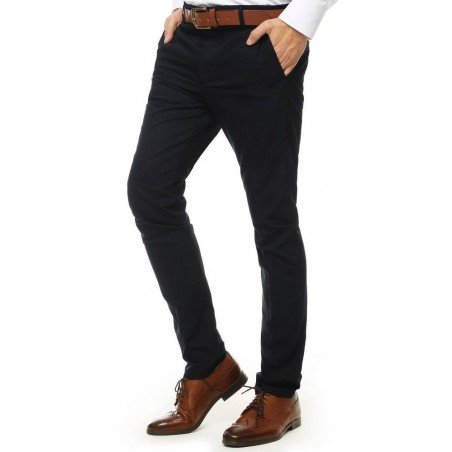 Tmavomodré nohavice pre pánov UX2554