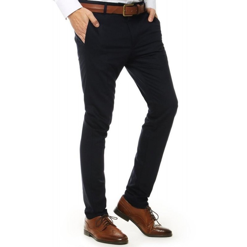 Tmavomodré nohavice pre pánov UX2554