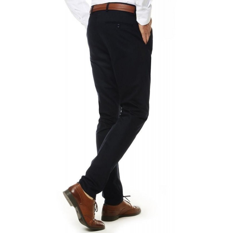 Tmavomodré nohavice pre pánov UX2554