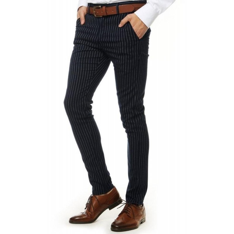 Pánske tmavomodré nohavice UX2558