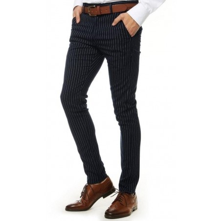 Pánske tmavomodré nohavice UX2558