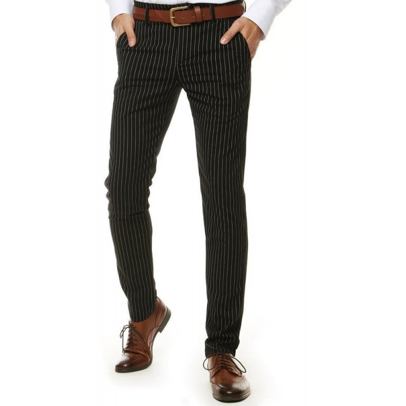 Čierne pánske nohavice UX2569