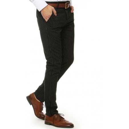 Čierne pánske nohavice UX2569