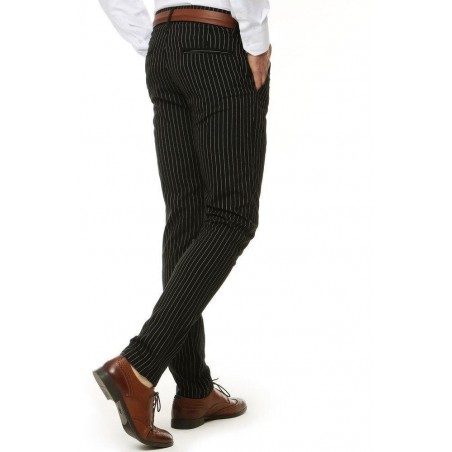 Čierne pánske nohavice UX2569