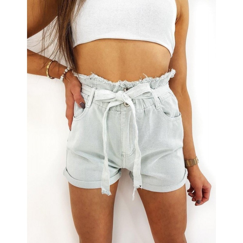 Dámske sivé šortky PURMA GREY SY0134