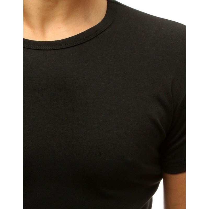 Jednofarebné pánske tričko (rx2572) - čierne, veľ. S