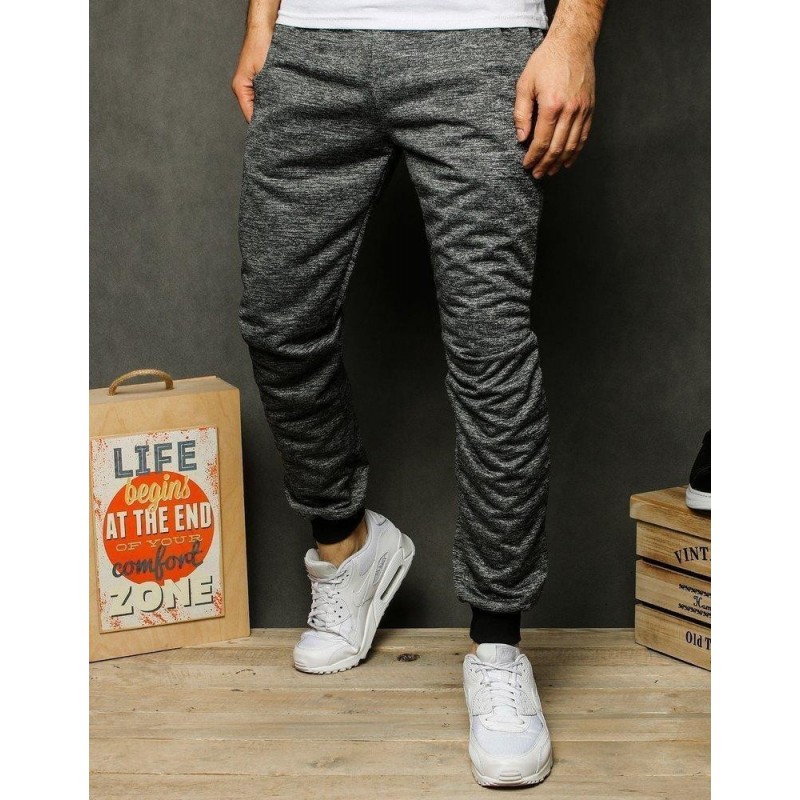 Tmavosivé pánske tepláky UX2397