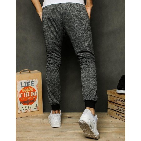 Tmavosivé pánske tepláky UX2397