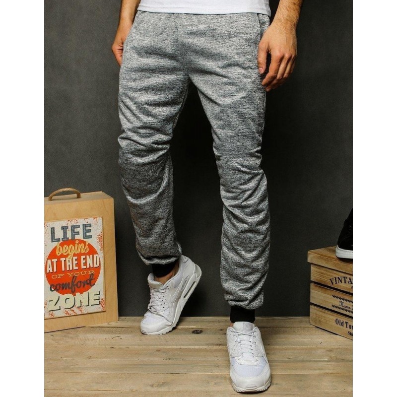 Svetlosivé pánske tepláky UX2398