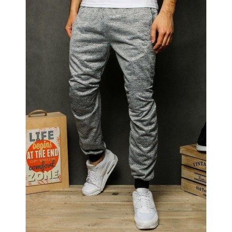 Svetlosivé pánske tepláky UX2398