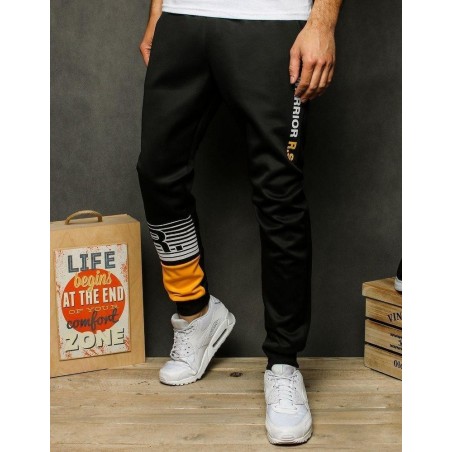 Pánske tepláky UX2468 - čierne