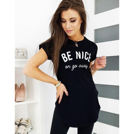 Dámske tričko BE NICE RY1316 - čierne