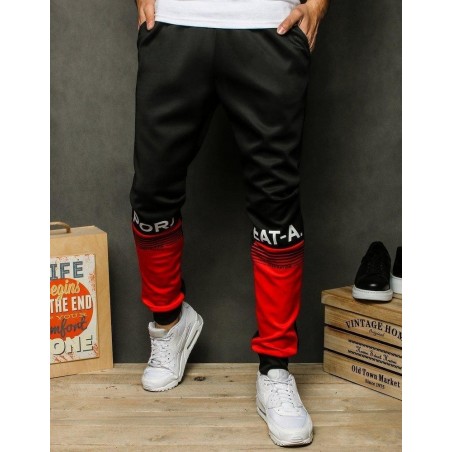 Tepláky pre mužov UX2526 - čierne