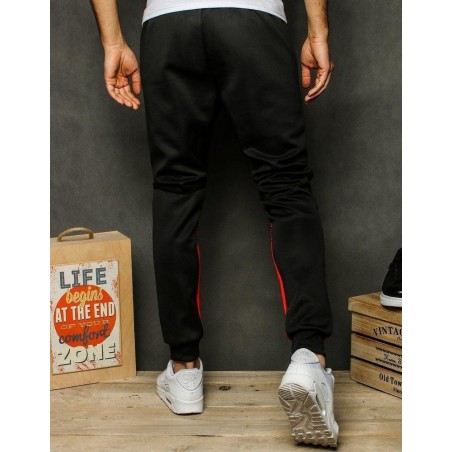 Tepláky pre mužov UX2526 - čierne