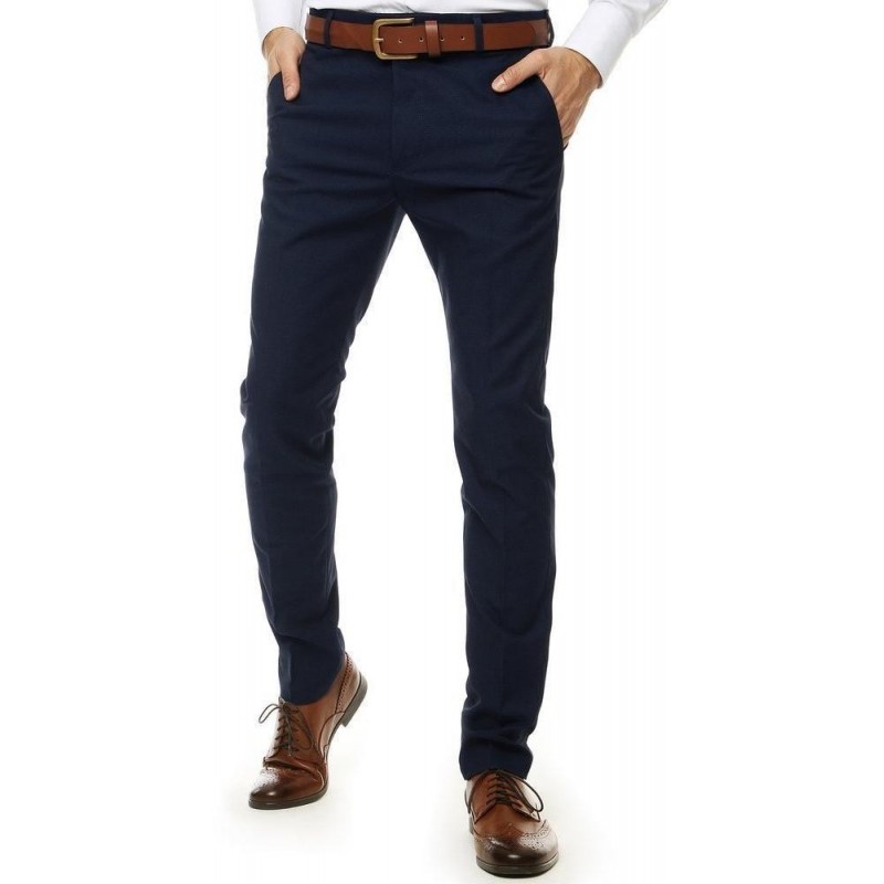 Tmavomodré pánske nohavice UX2548