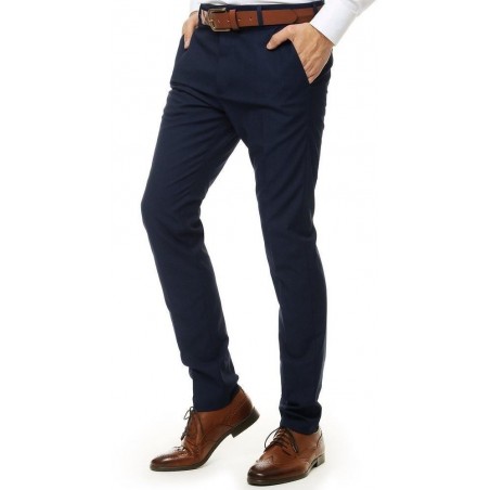 Tmavomodré pánske nohavice UX2548