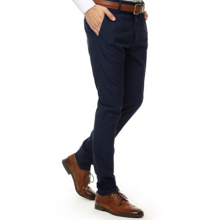 Tmavomodré pánske nohavice UX2548