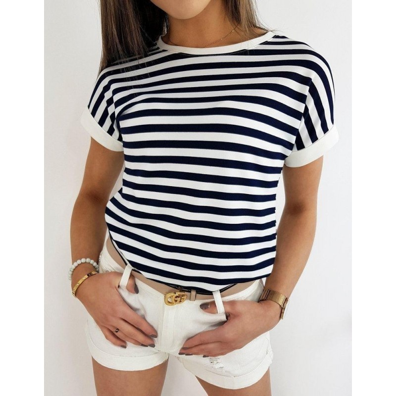 Tmavomodré dámske tričko PORTOS RY1371