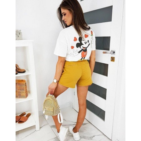 Dámske ecru tričko MICKY TWO RY1424