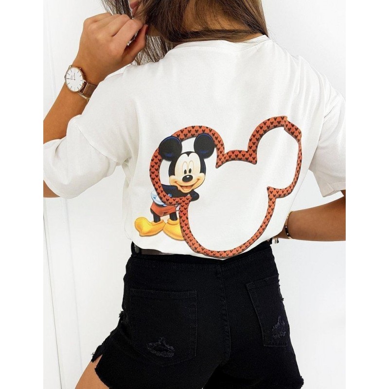 Dámske tričko MICKY DUO RY1426 - ecru