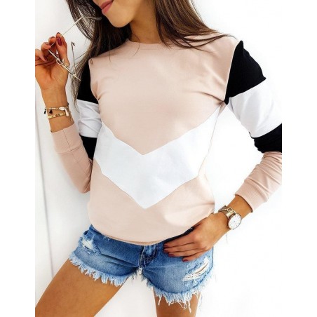 Dámska mikina TRIOFLEX BY0368 - ružová