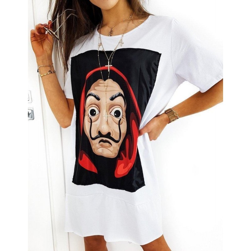 Dámske šaty PAPER HOUSE EY1260 - biele