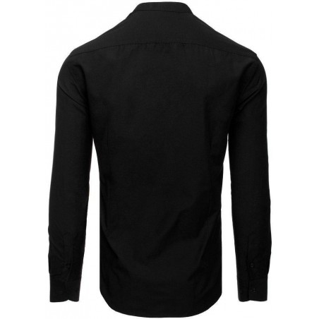Pánska čierna elegantná košeľa DX1870