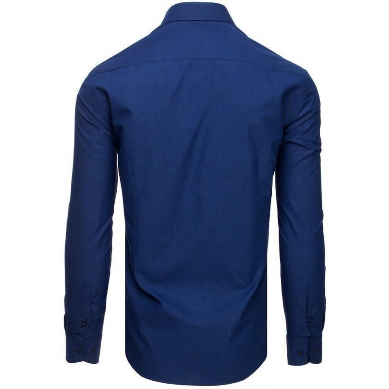 Pánska modrá casual košeľa DX1889