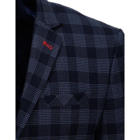 Tmavomodré pánske casual sako MX0516