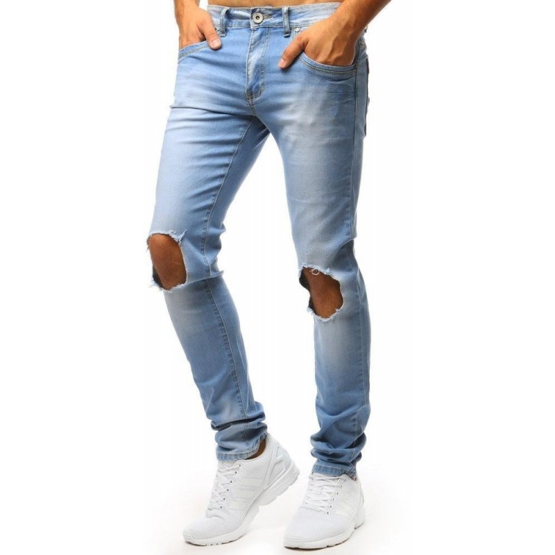 Pánske jeansy svetlomodré (ux1351)