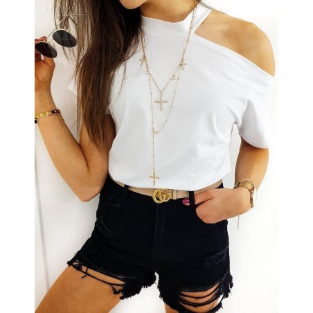 Dámske biele tričko COLINS RY1415