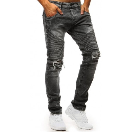 Pánske jeansy sivé (ux1370)