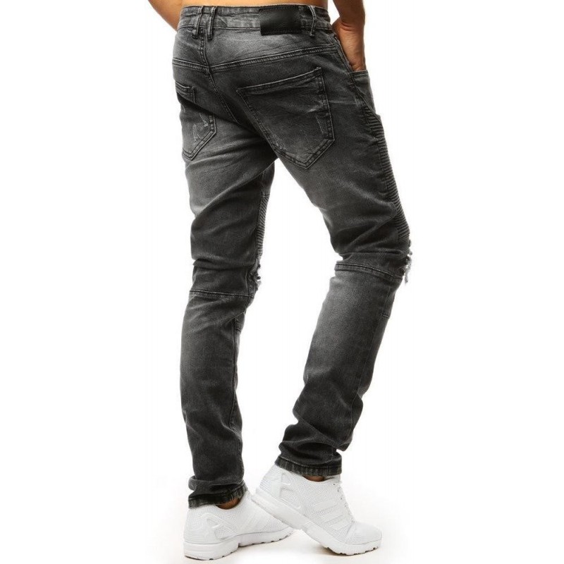 Pánske jeansy sivé (ux1370)