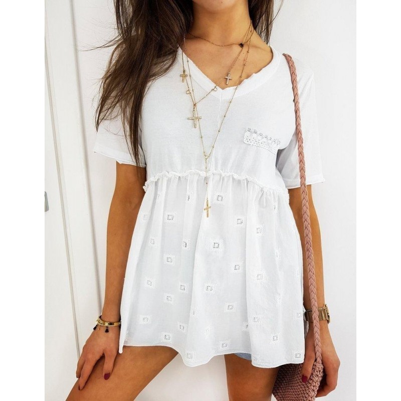 Dámska blúzka SEFORIA RY1464 - biela