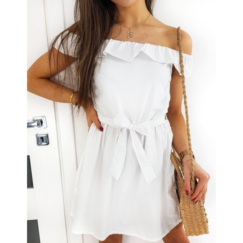 Dámske biele šaty ESPANIA EY1270